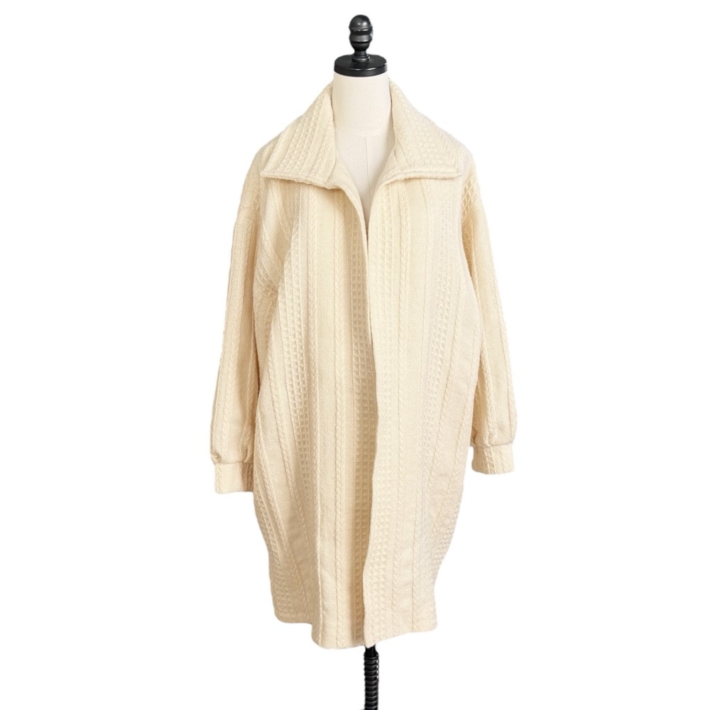 Weave of the Irish Wool Open Front Jacket | XL
